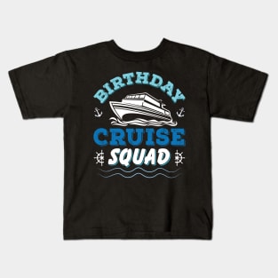 Birthday Cruise Squad Birthday Party Tee Cruise Squad 2023 Kids T-Shirt